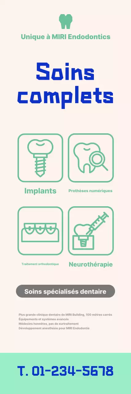 Offre de réduction Blue Modern Dental