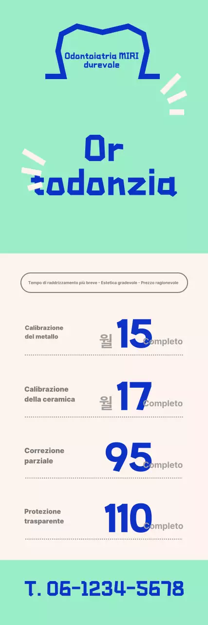 Offerta di sconto Blue Modern Dental