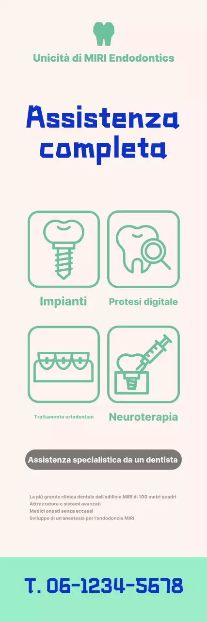 Offerta di sconto Blue Modern Dental