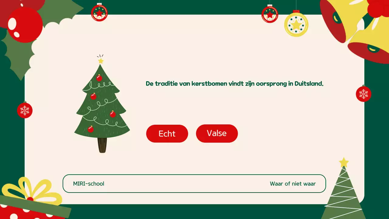 Groen Beige Illustratie Feestelijke Vakantie Evenement Presentatie