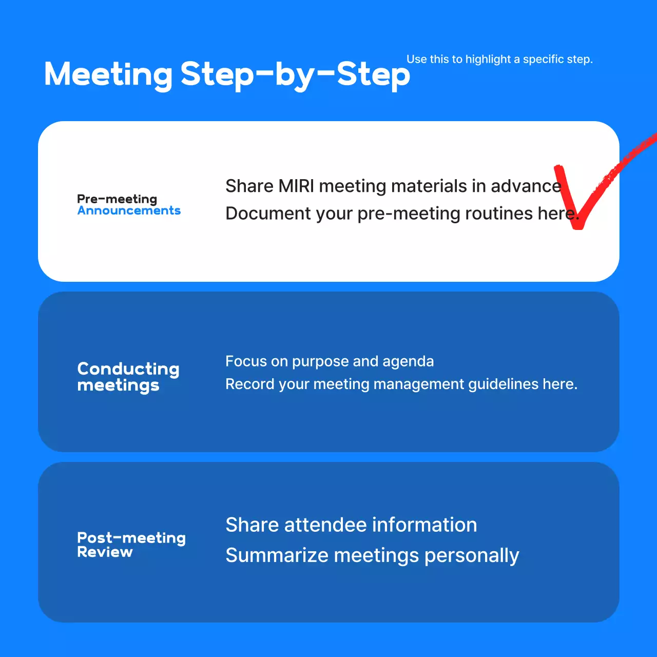 Blue Simple Organizational Culture Training Resources