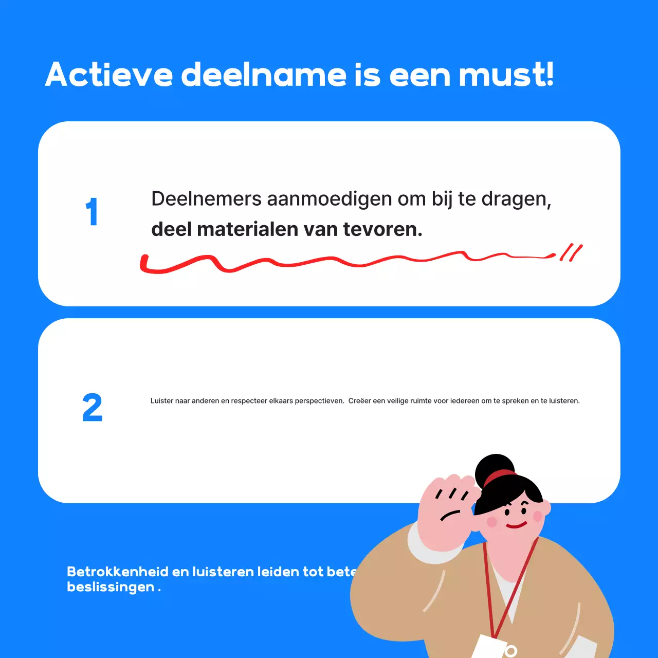 Blue Simple Cultuur Training Hulpmiddelen