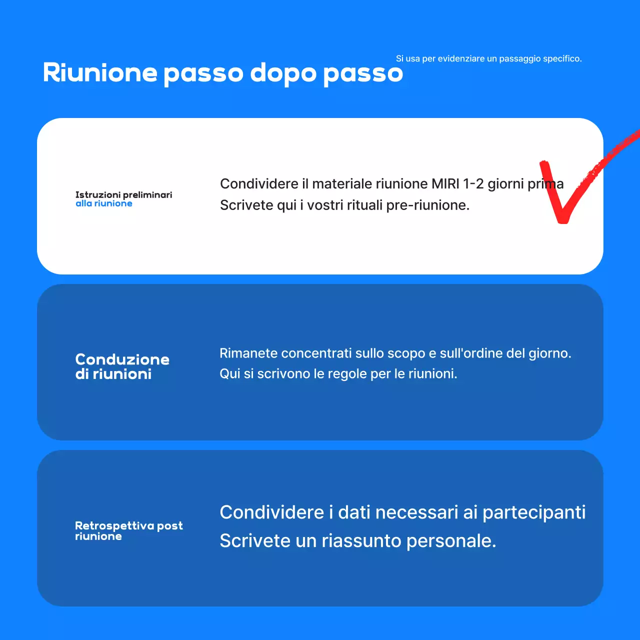 Risorse di formazione sulla cultura blu semplice