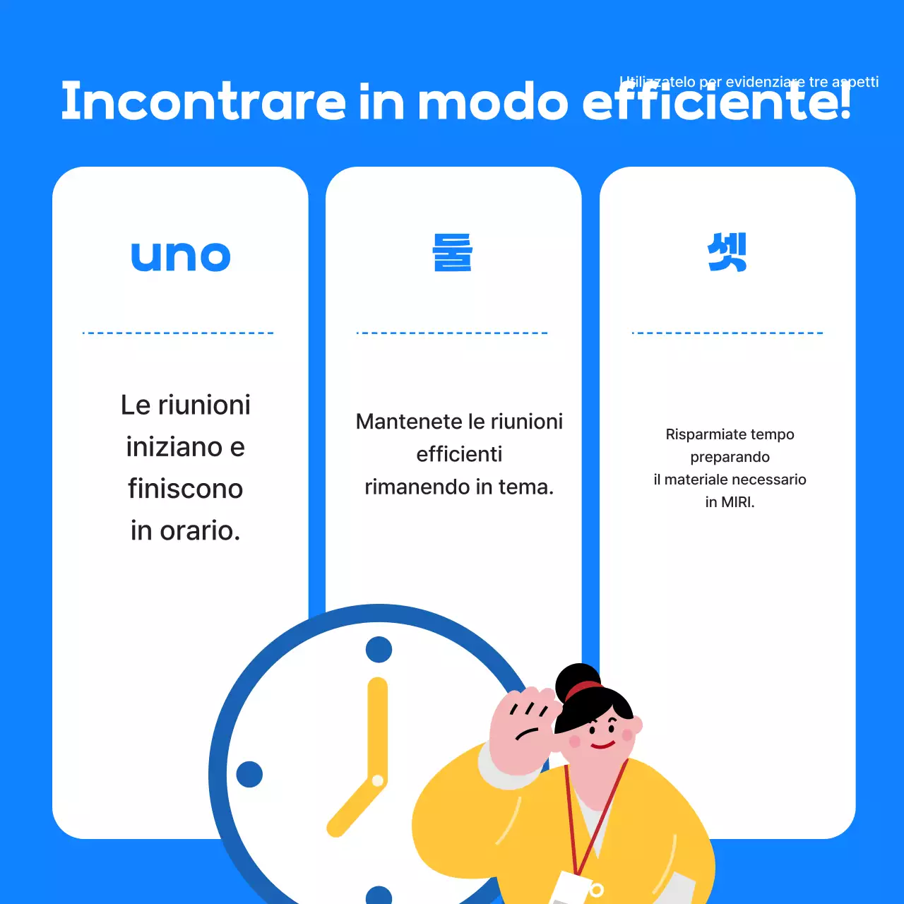 Risorse di formazione sulla cultura blu semplice