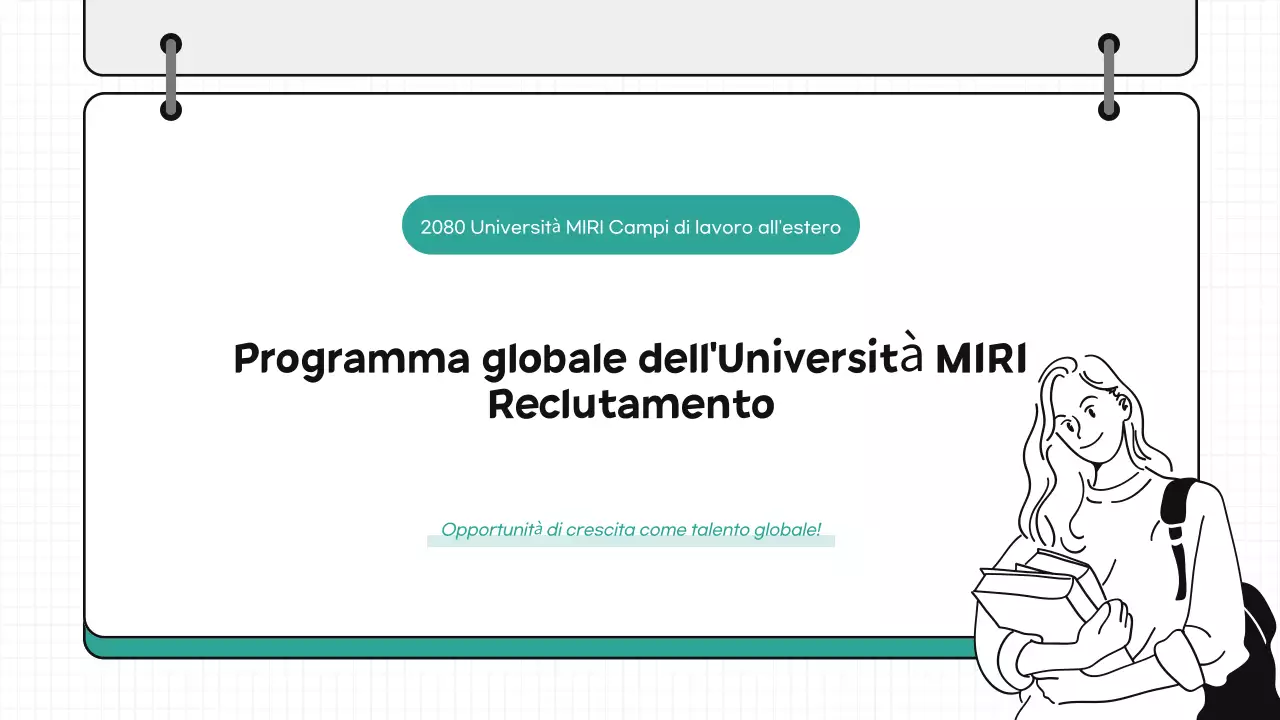 Programma globale di reclutamento Mint Simple