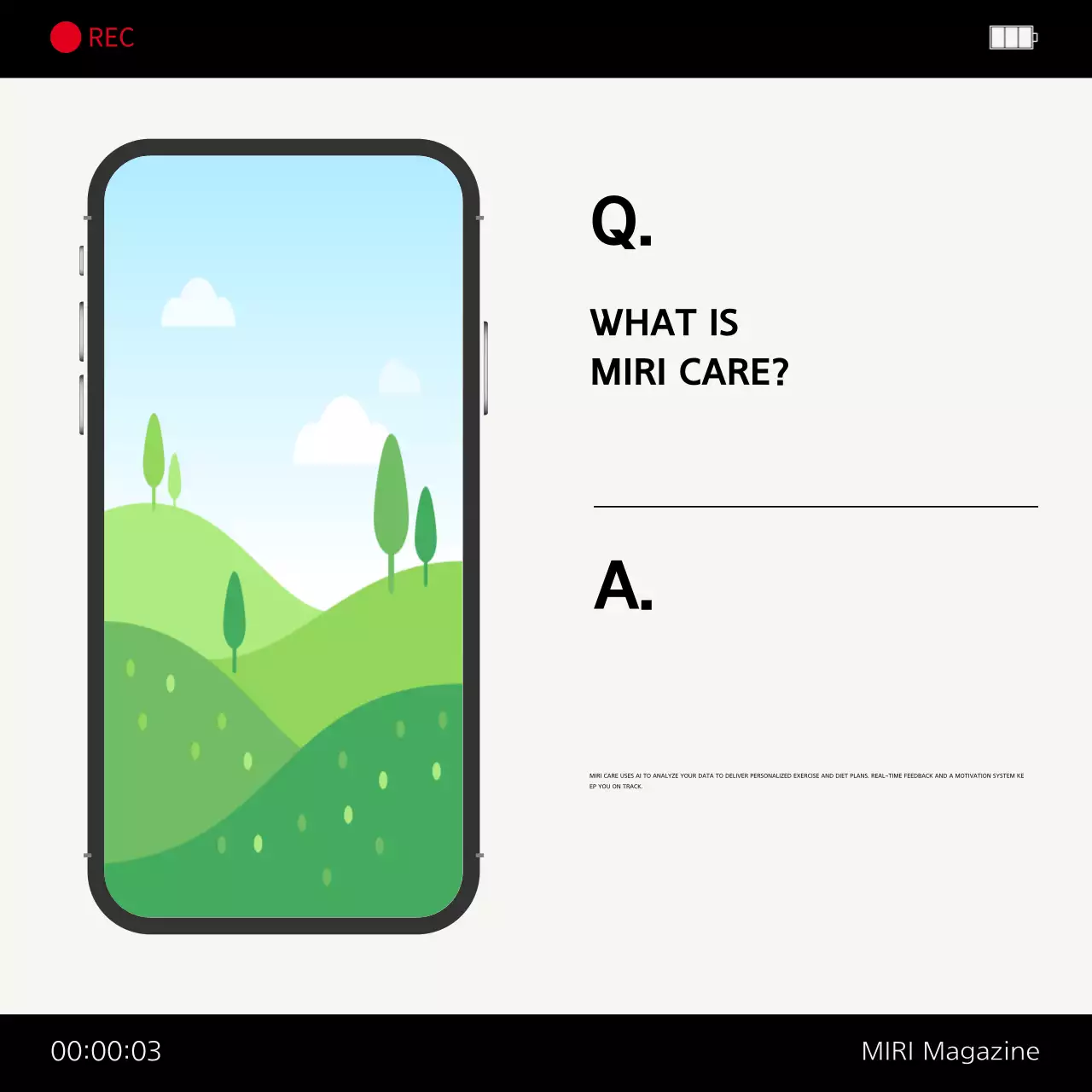 Gray Modern Interview Ad