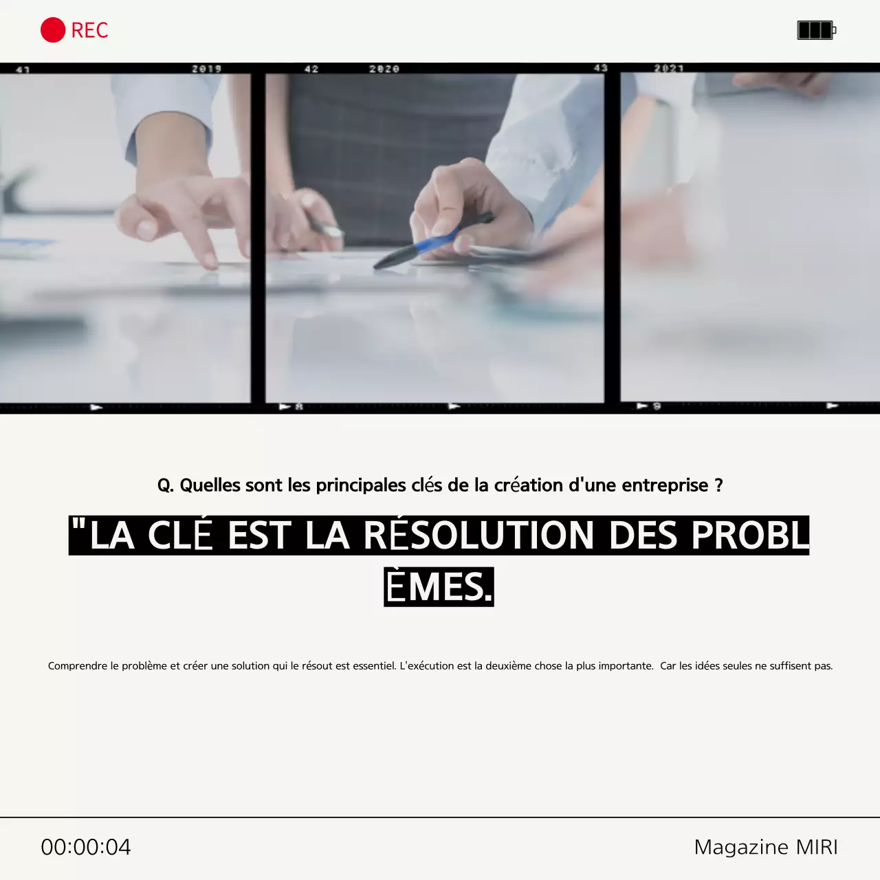 Annonce d'entretien moderne gris