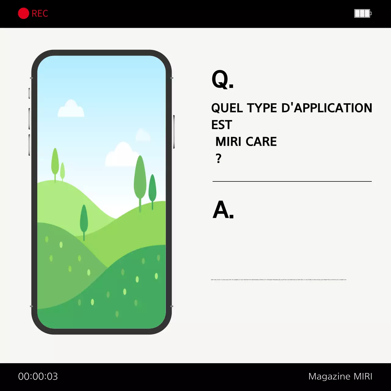 Annonce d'entretien moderne gris