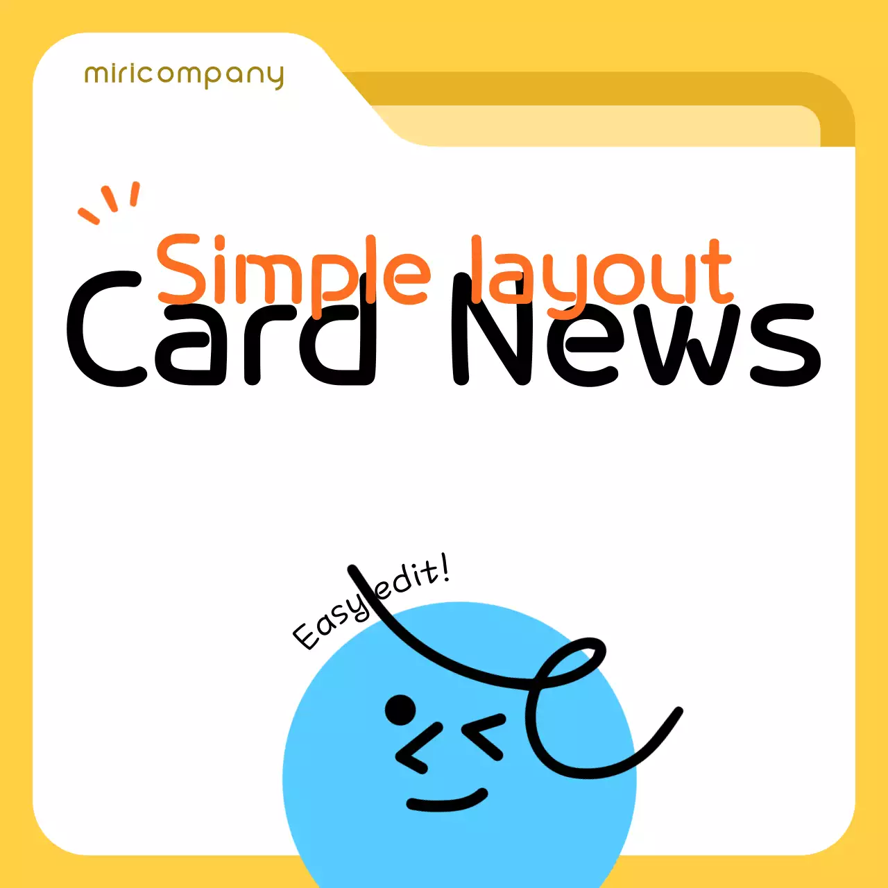 Promote Yellow Simple News