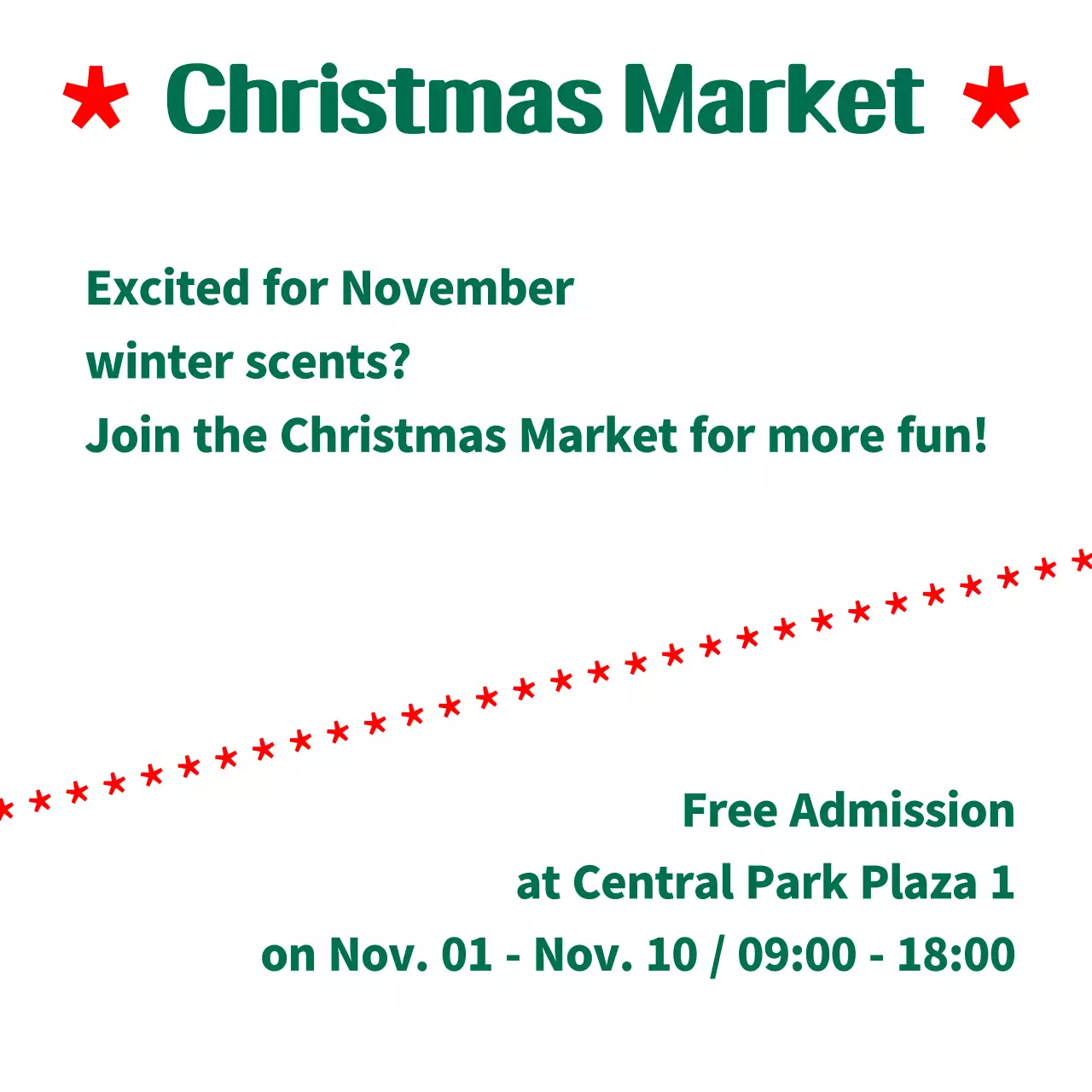 Green Simple Christmas Guide