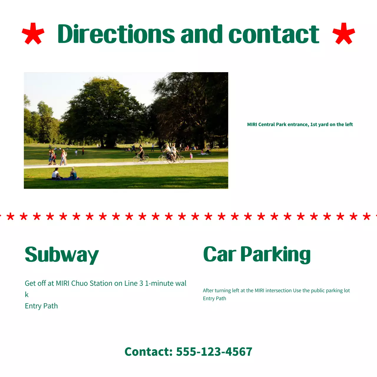 Green Simple Christmas Guide