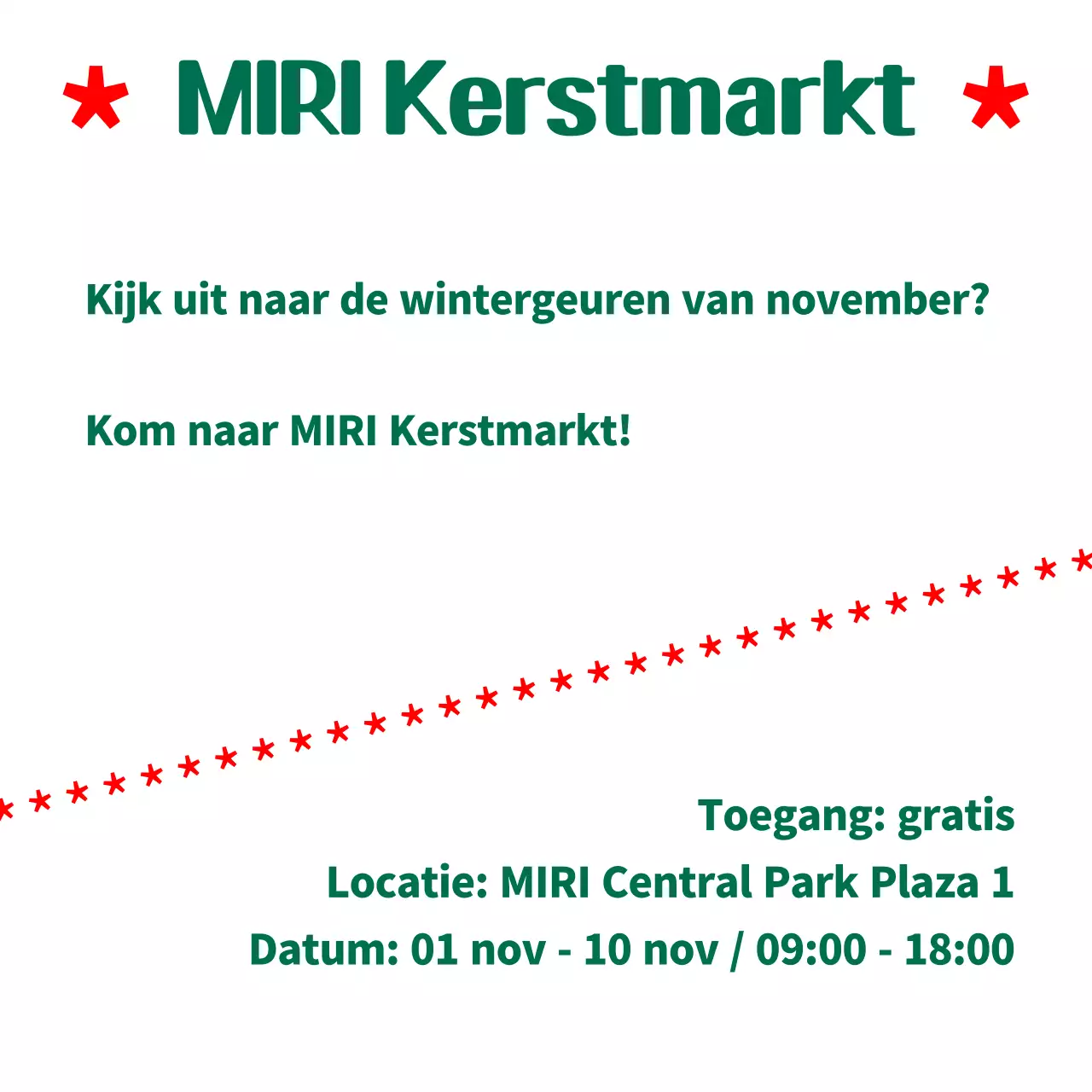 Groene eenvoudige kerstgids