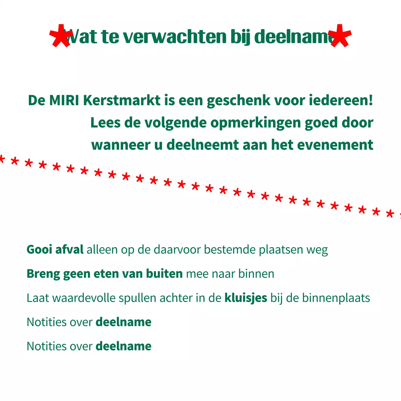 Groene eenvoudige kerstgids