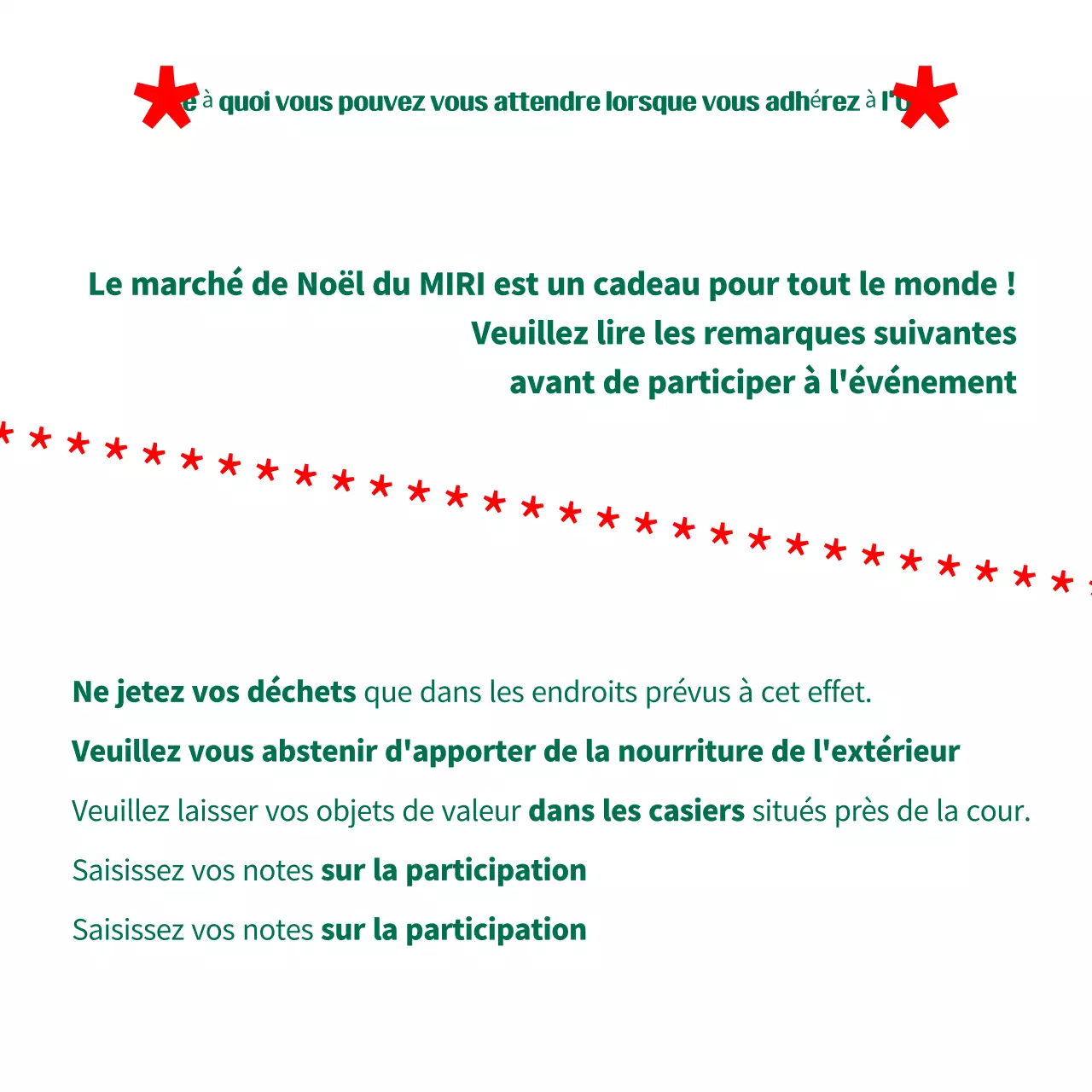 Guide de Noël vert et simple