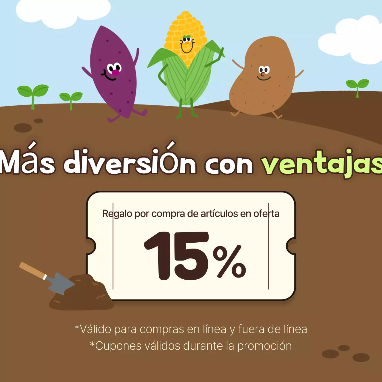 Una exposición especial de productos celestes