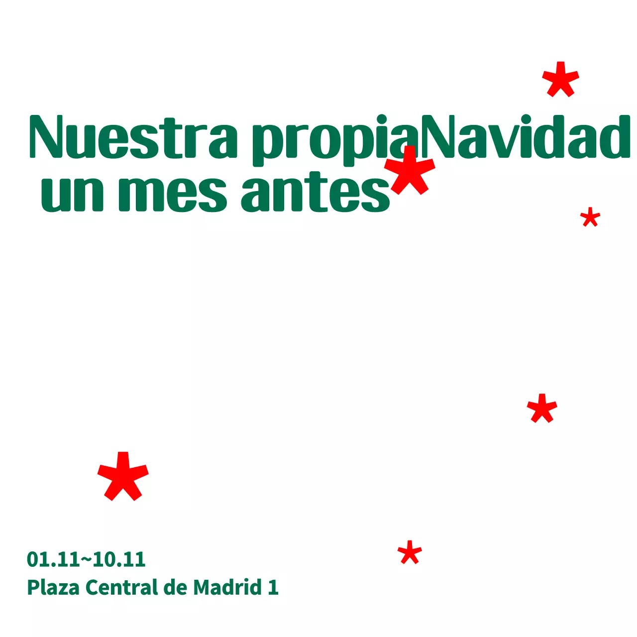 Guía navideña Green Simple