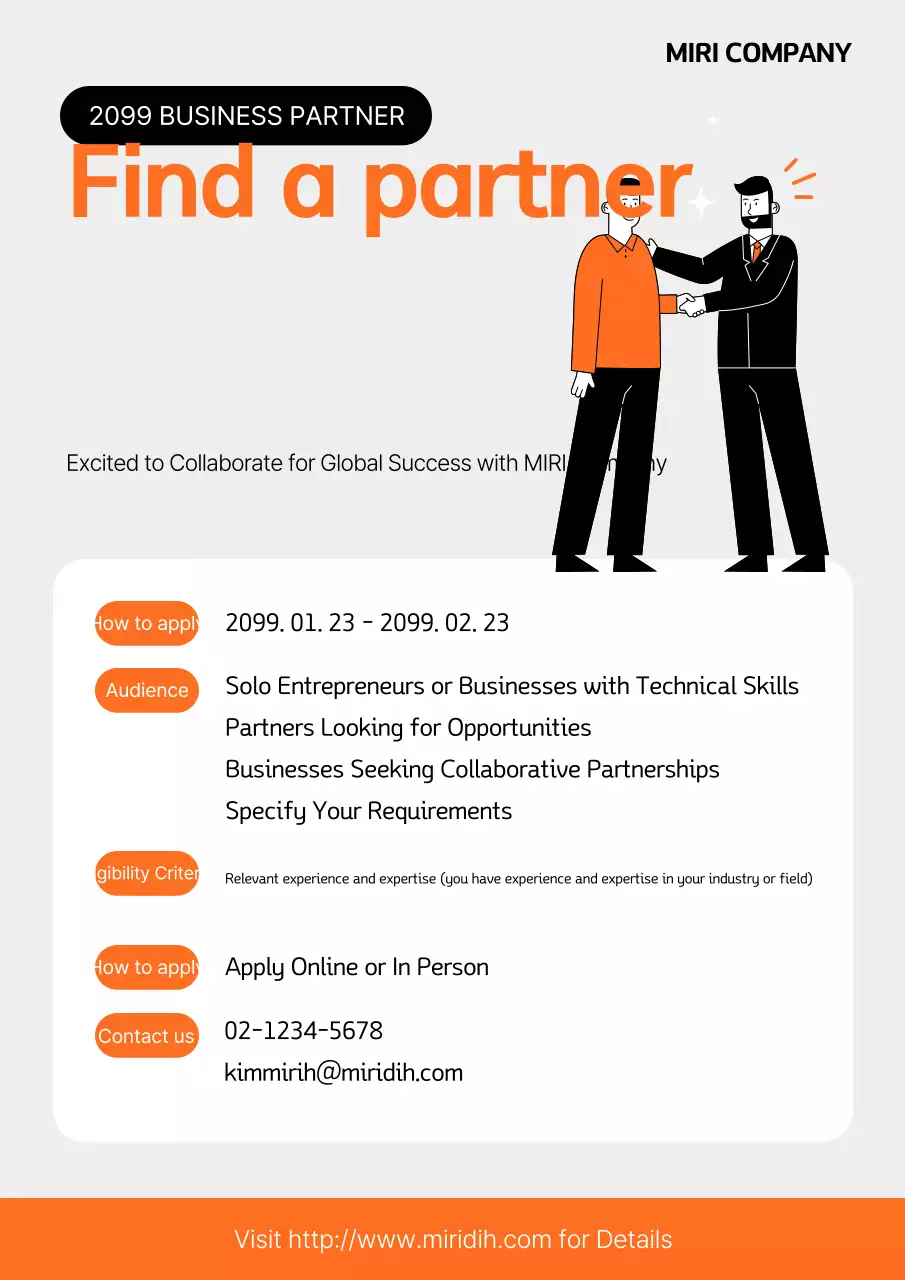 Orange Simple Business solicitation
