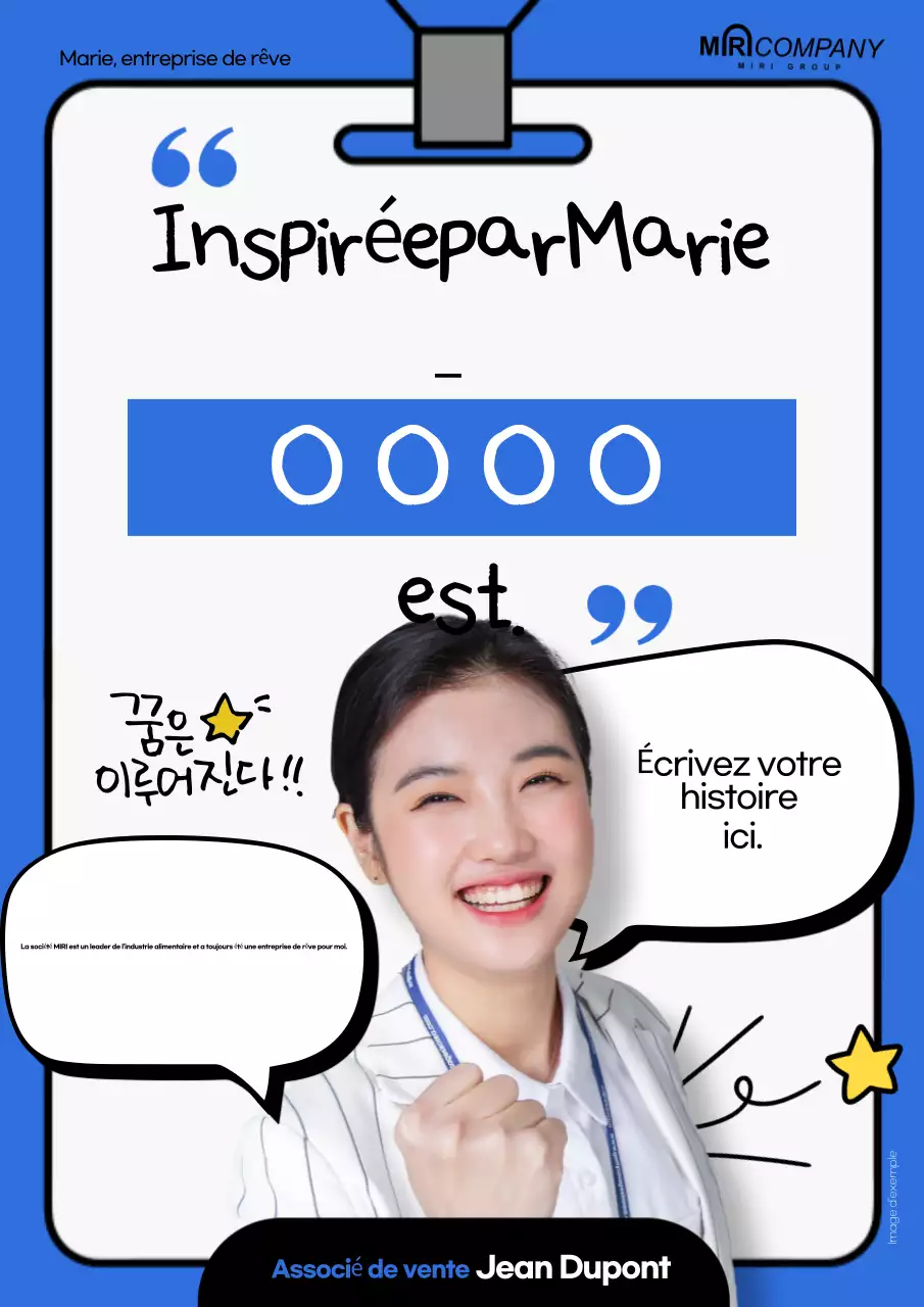 Promouvoir Blue Modern Interviews