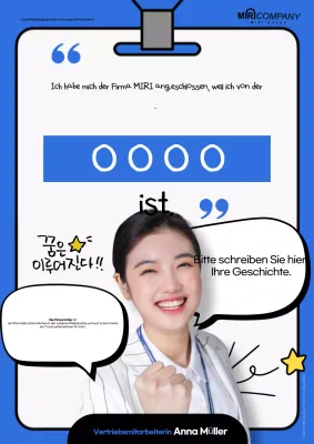 Förderung von Blue Modern Interviews