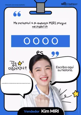 Promover Blue Modern Entrevistas