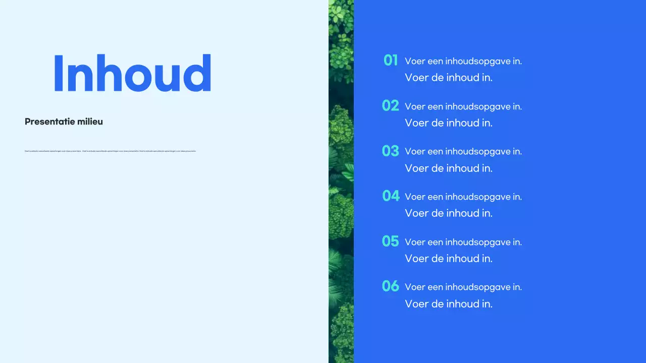 Gids voor blauw schoon opleidingsmateriaal