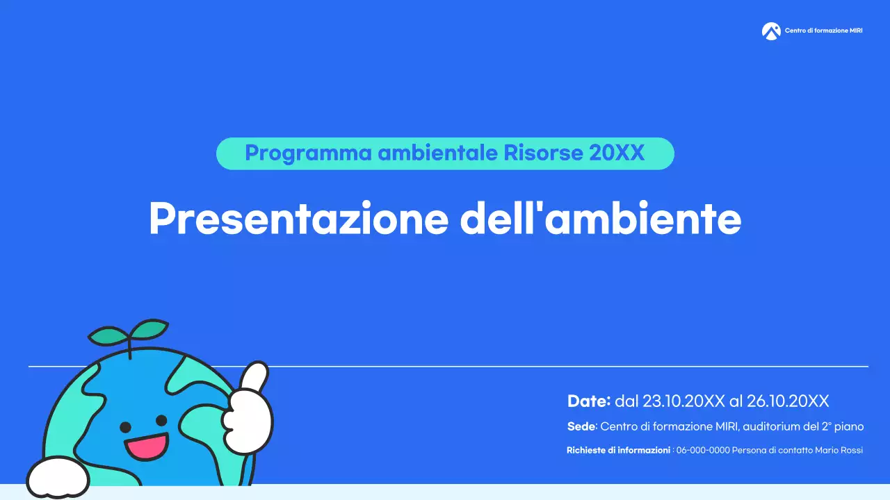 Guida ai materiali di formazione sull'ambiente pulito blu