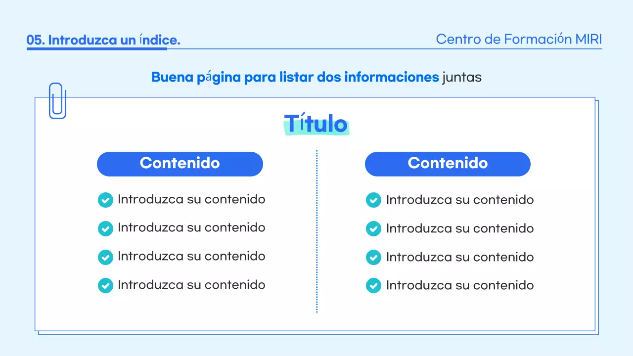 Guía de materiales de formación sobre el medio ambiente limpio azul