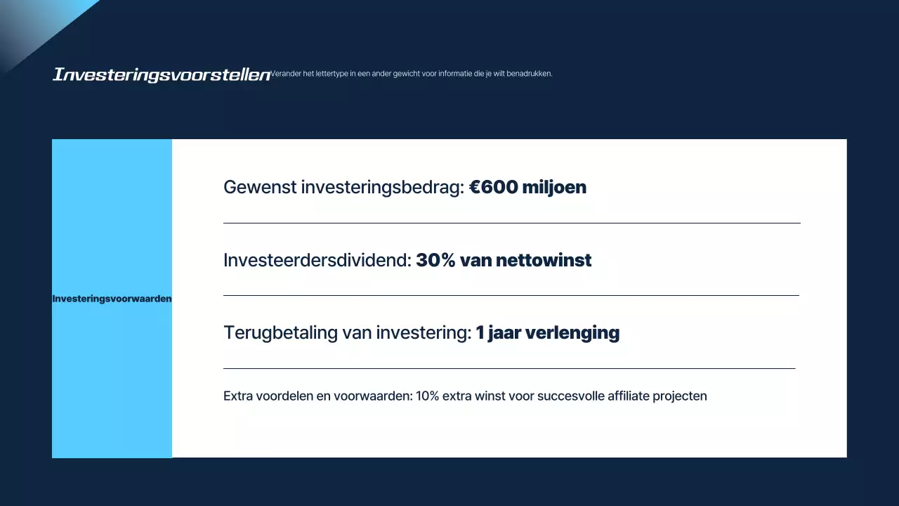 Blauw Modern Reisvoorstel