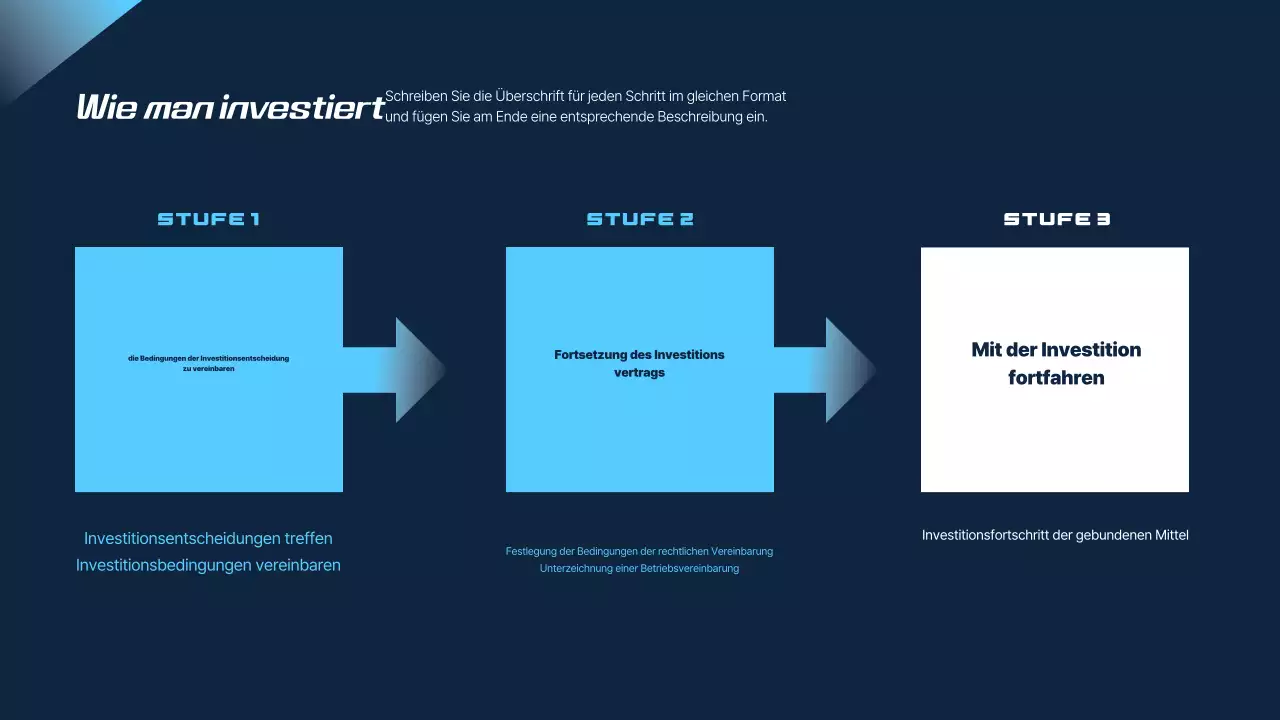 Blue Modern Travel Vorschlag