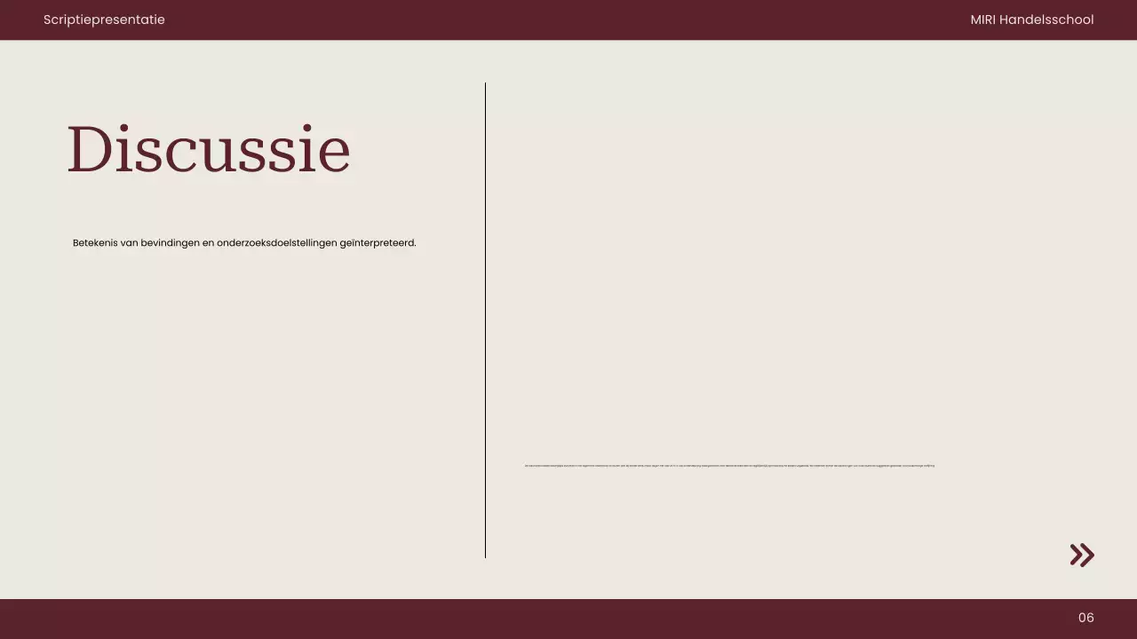 maroon professioneel scriptiedocument