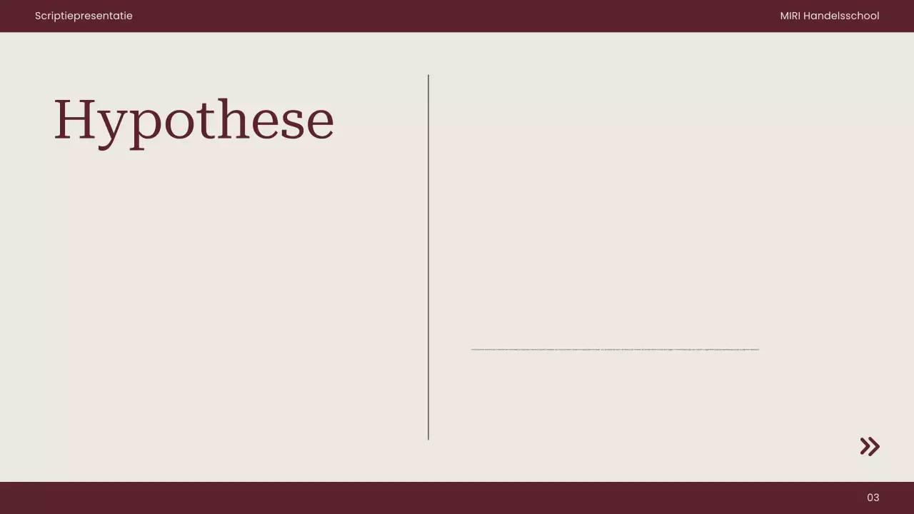 maroon professioneel scriptiedocument