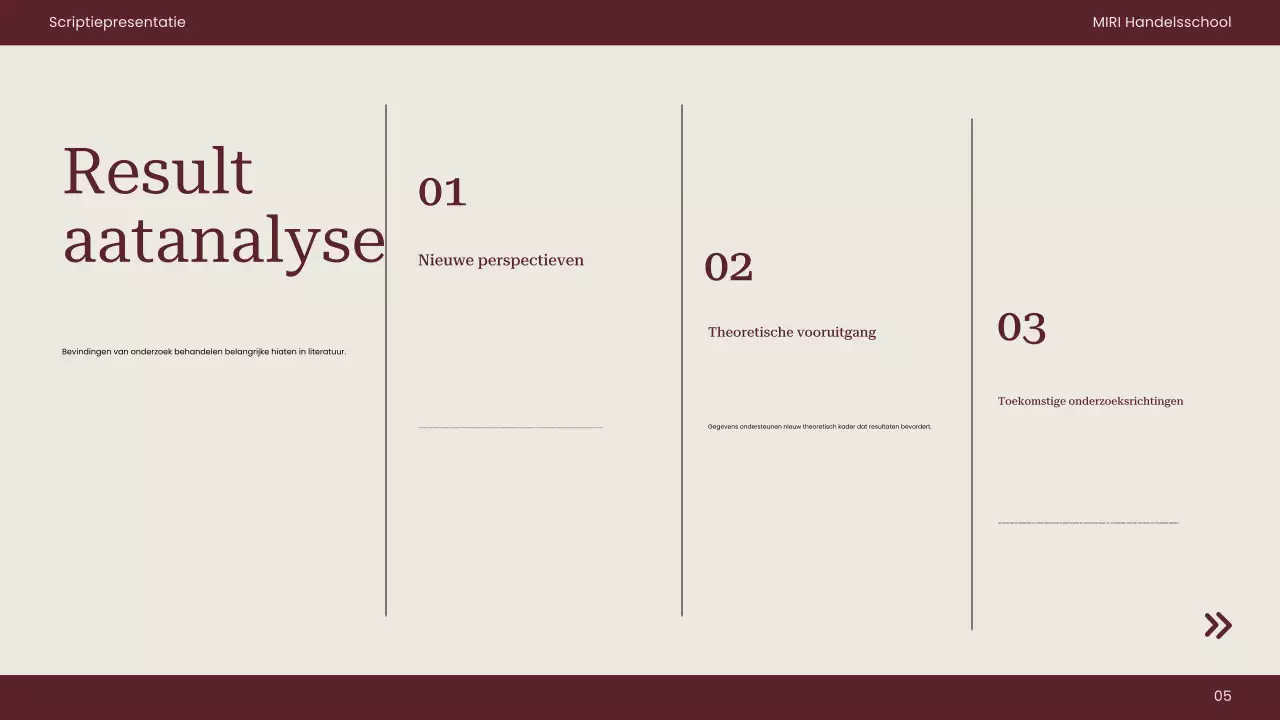 maroon professioneel scriptiedocument