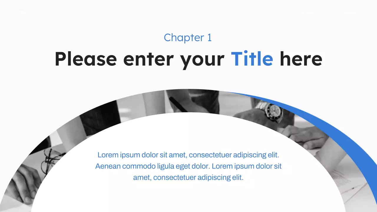 Blue Modern Business Proposal Presentation