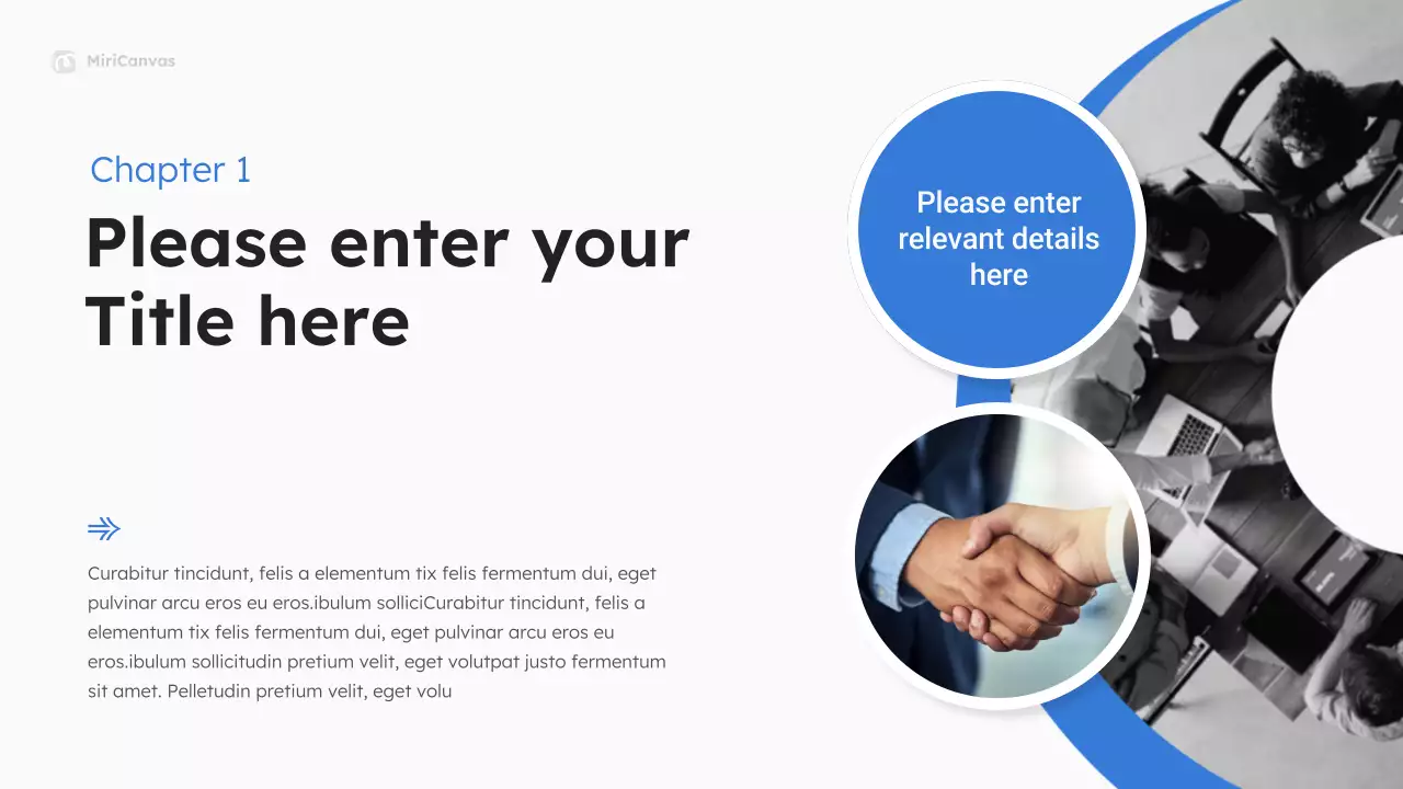 Blue Modern Business Proposal Presentation