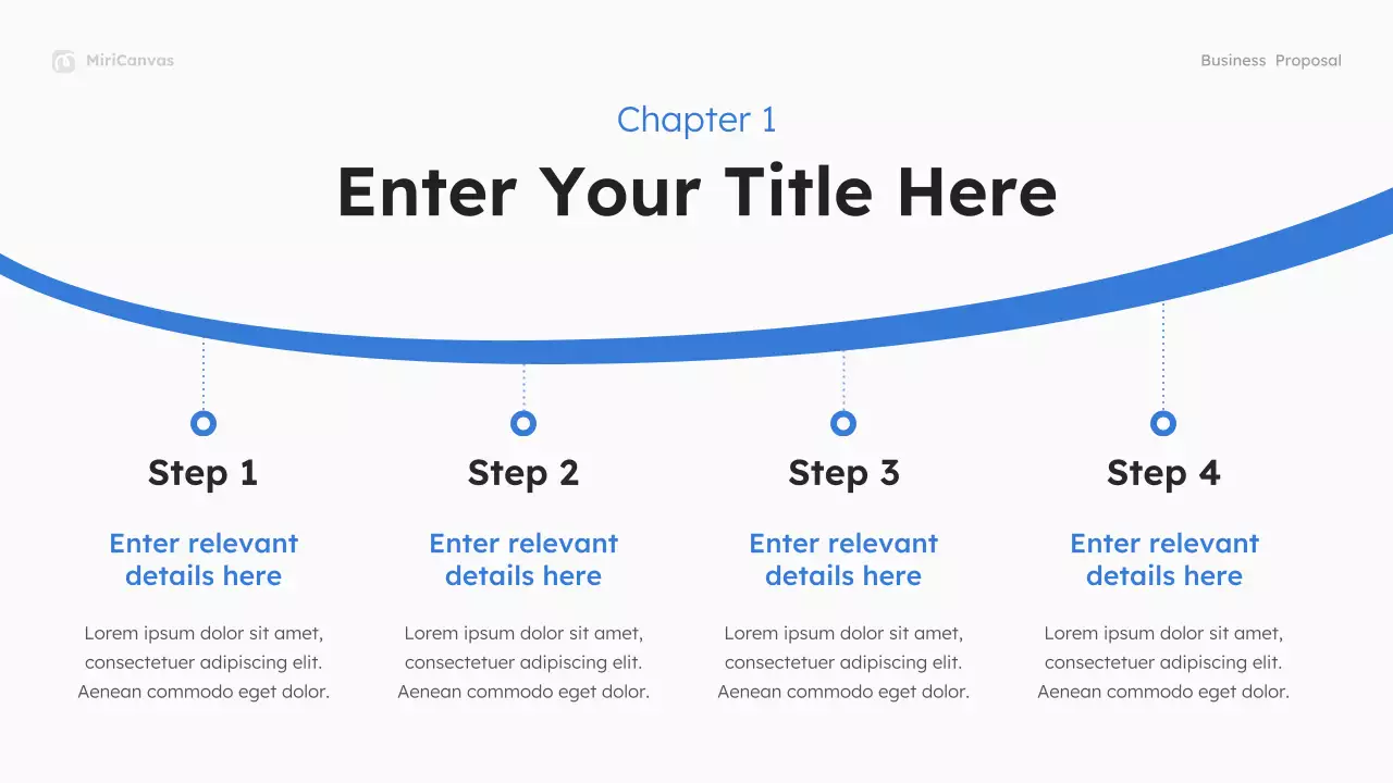 Blue Modern Business Proposal Presentation