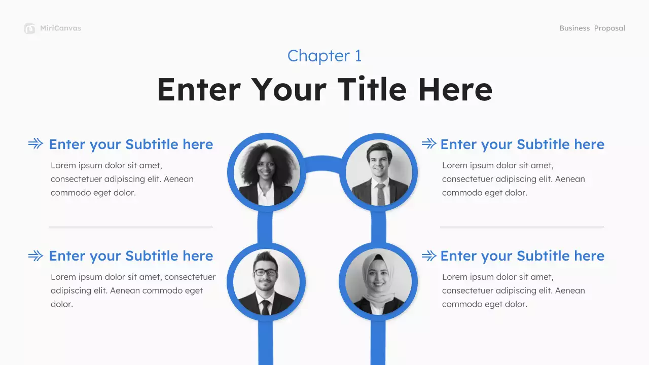 Blue Modern Business Proposal Presentation