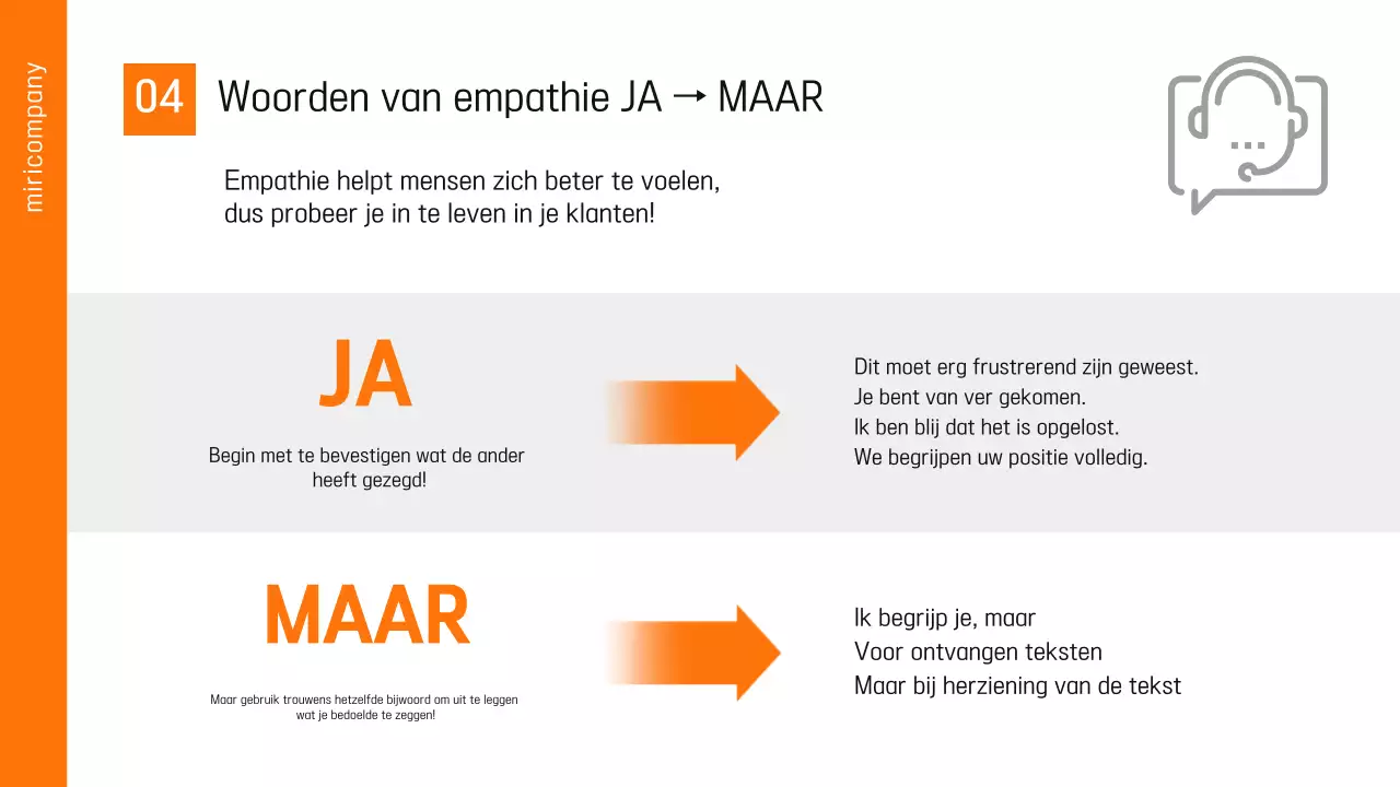 Oranje moderne leermiddelen advertentie