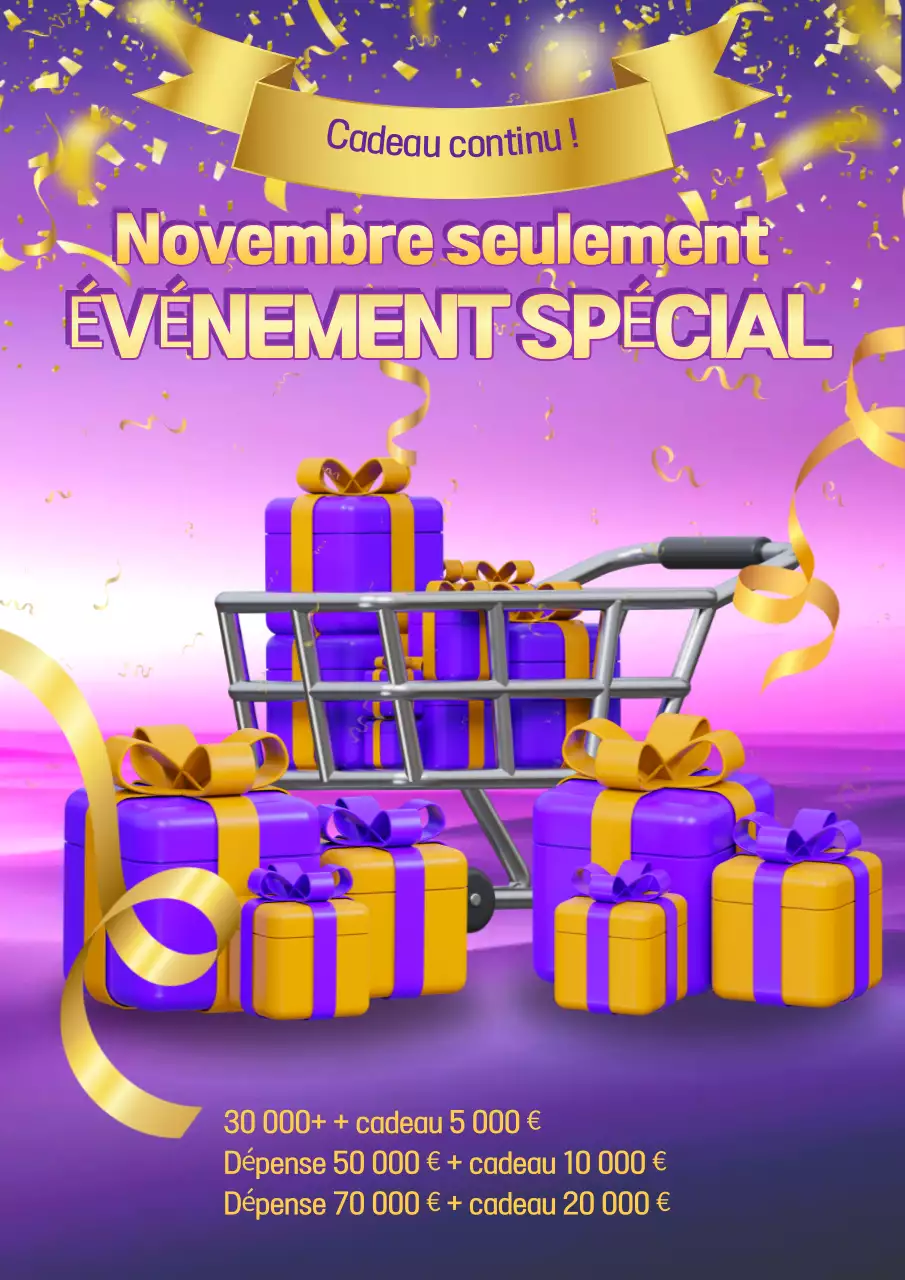 Promotion de l'événement commercial Bora Pop