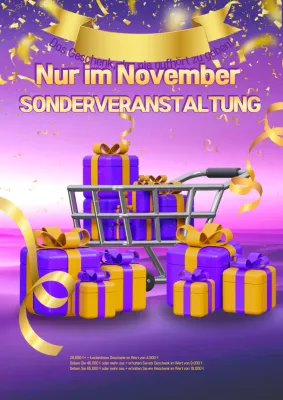 Bora Pop Shopping Event Aktion