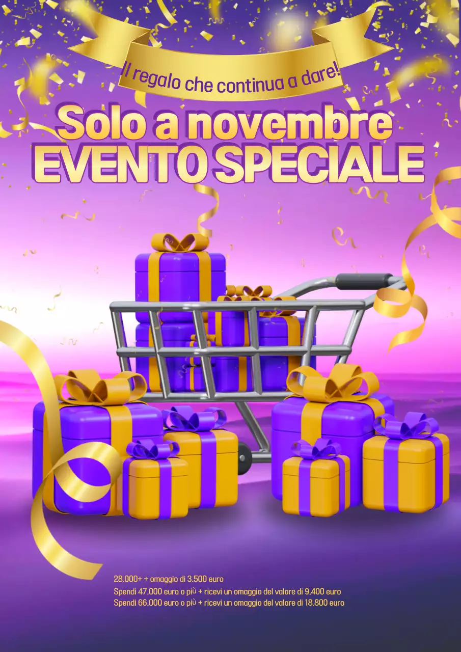 Promozione dell'evento Bora Pop Shopping