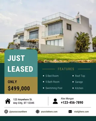Modern real estate promotion