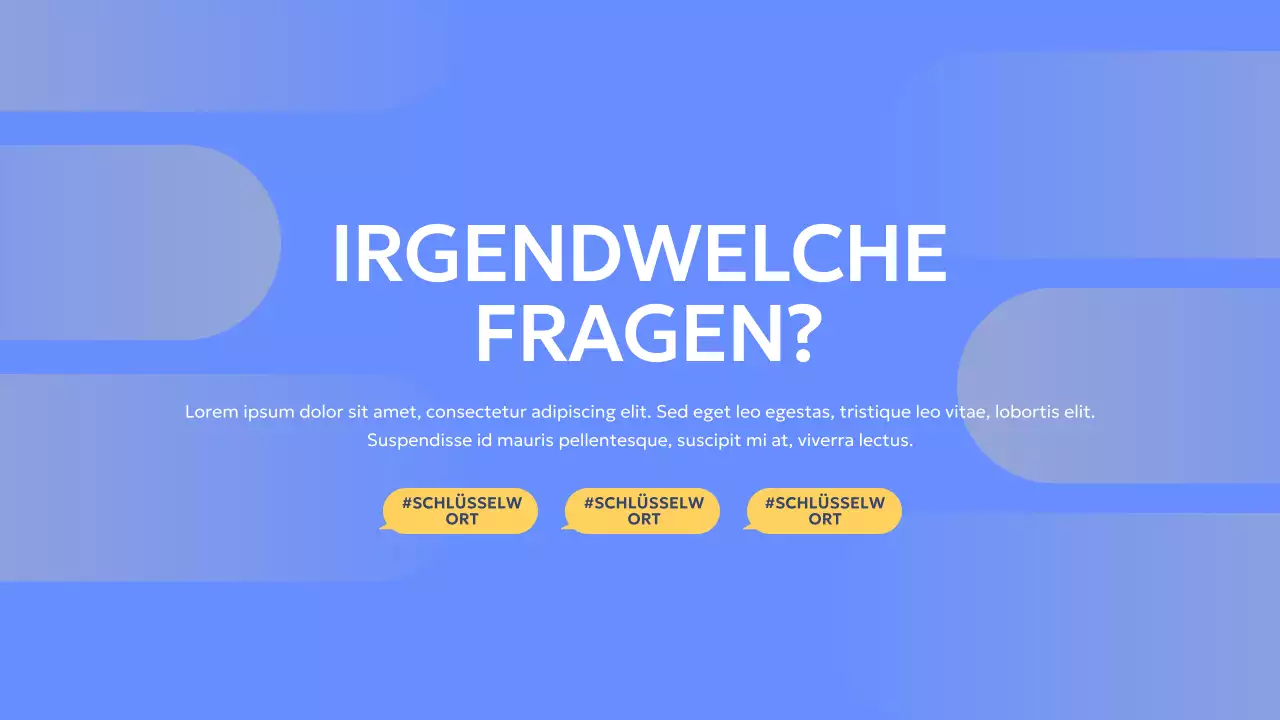 blue modern Gruppenprojektbericht