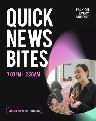 Black Modern Comedy Promotion Instagram Post