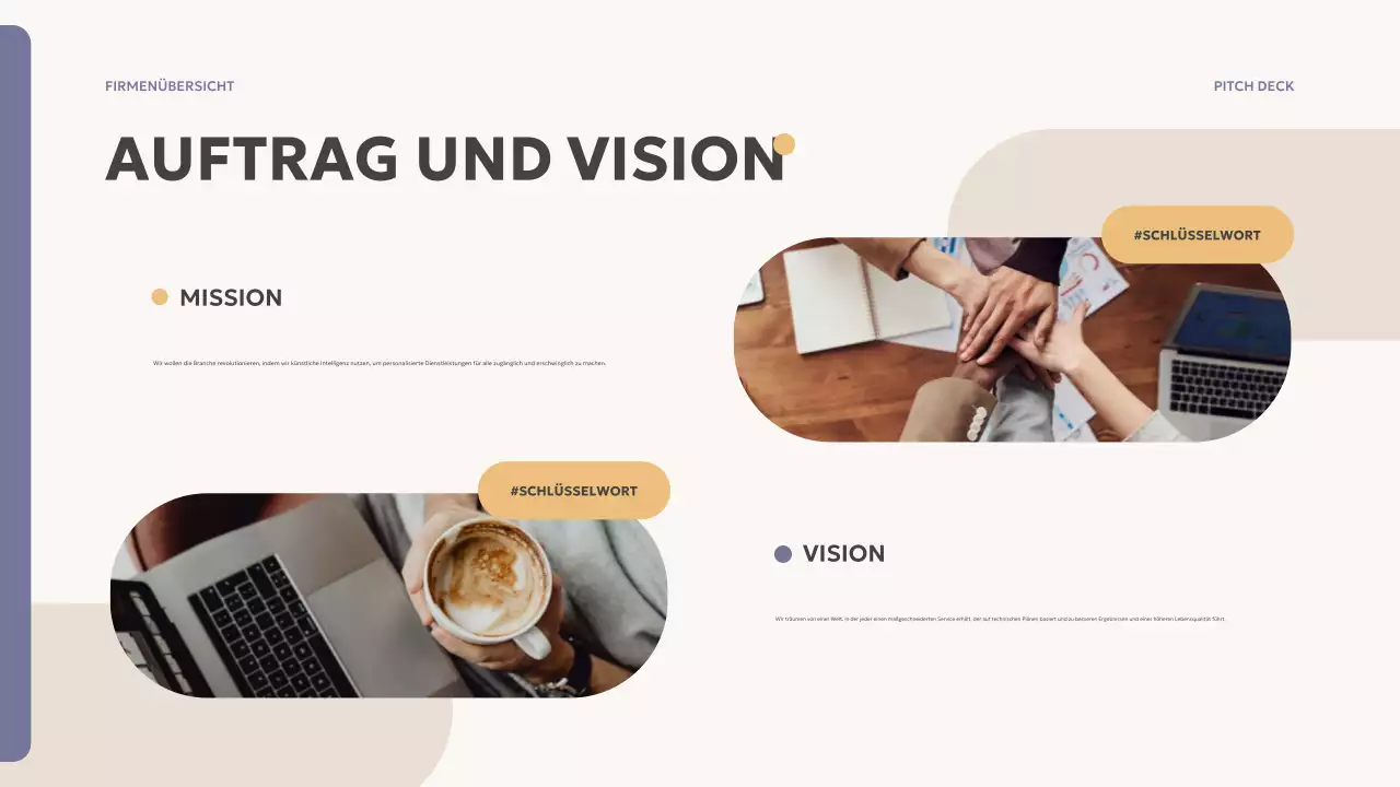 beige modernes Übersichtsfeld