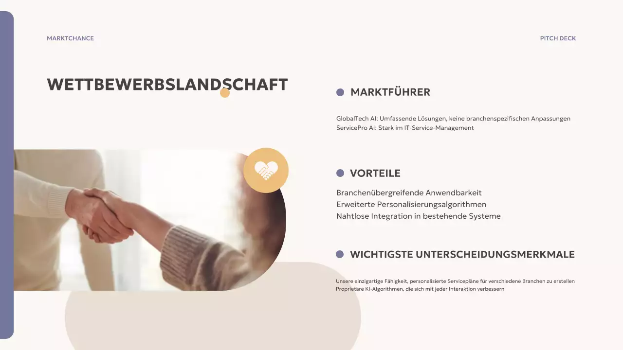 beige modernes Übersichtsfeld