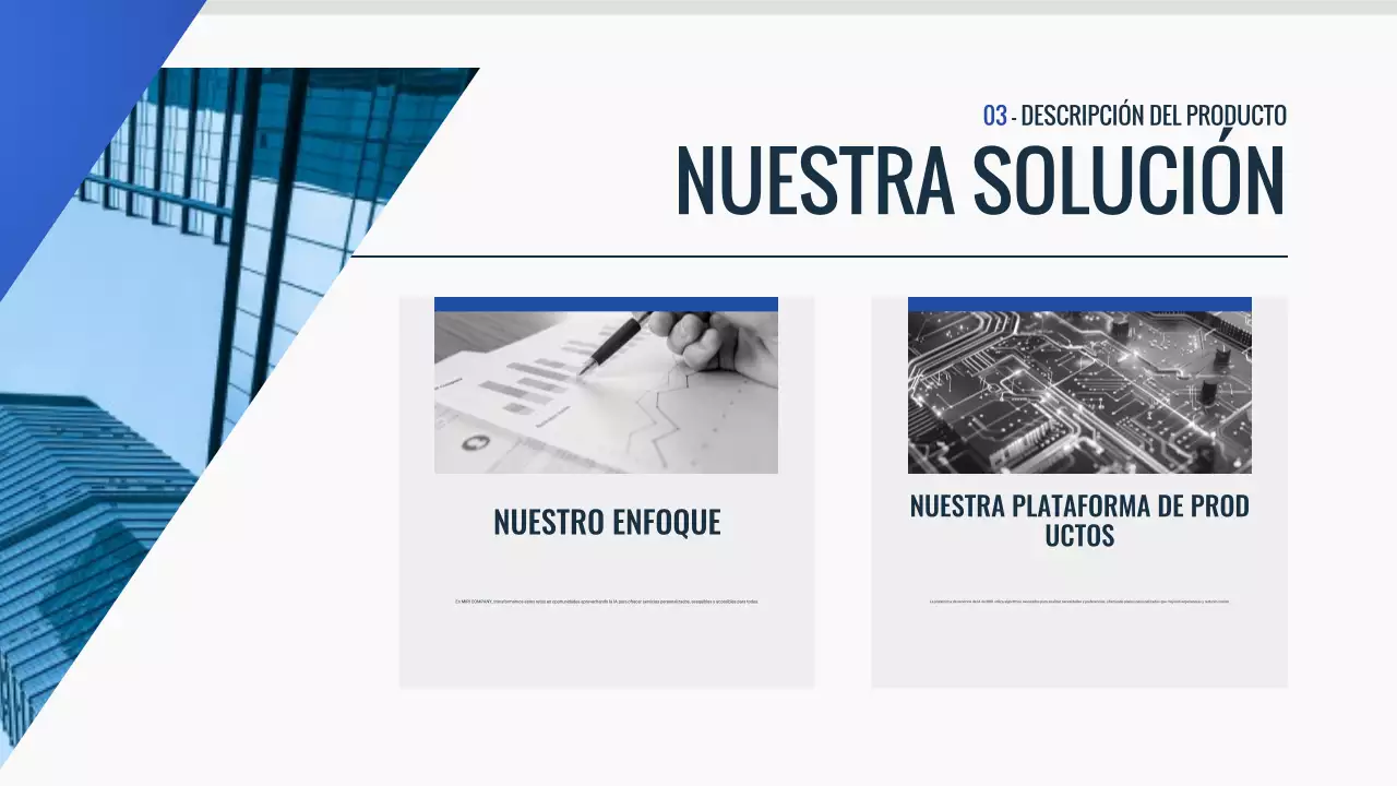 documento blue modern pitch deck