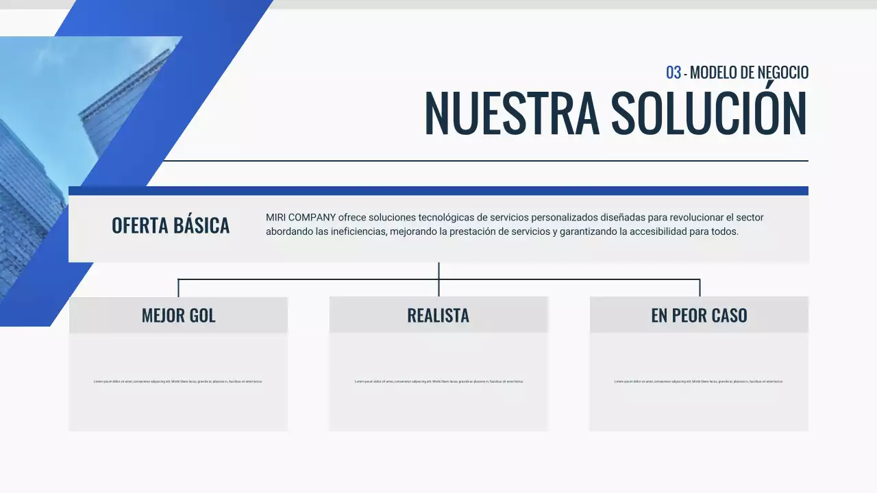documento blue modern pitch deck