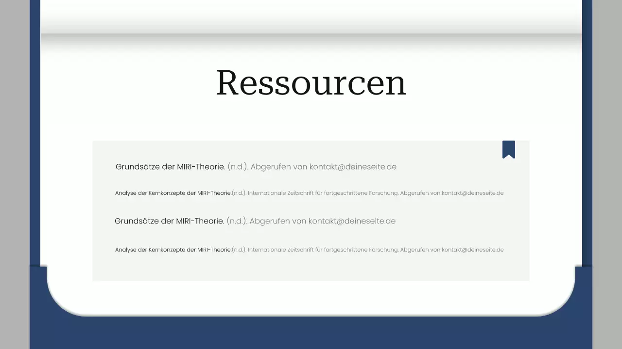 graue moderne Projektpräsentation