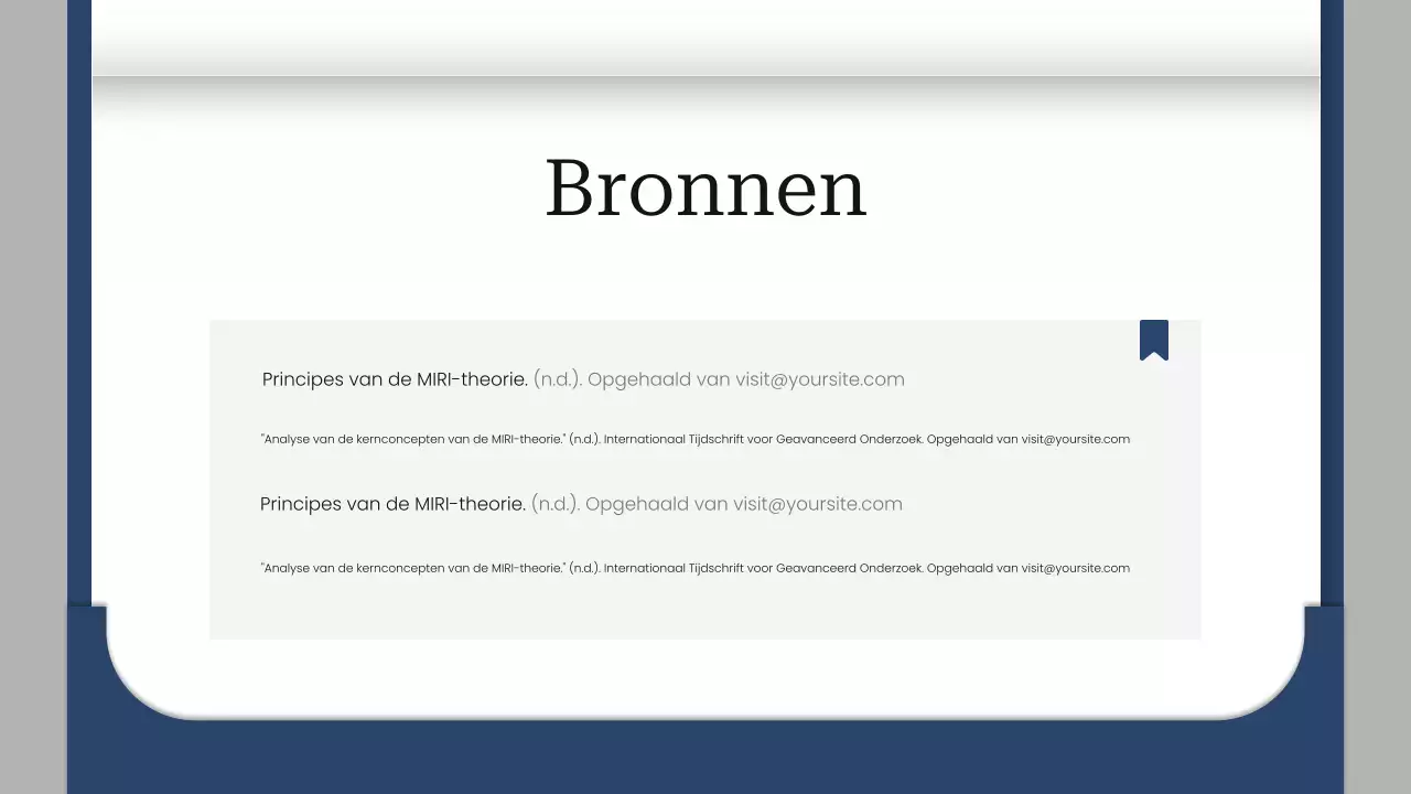 grijze moderne projectpresentatie