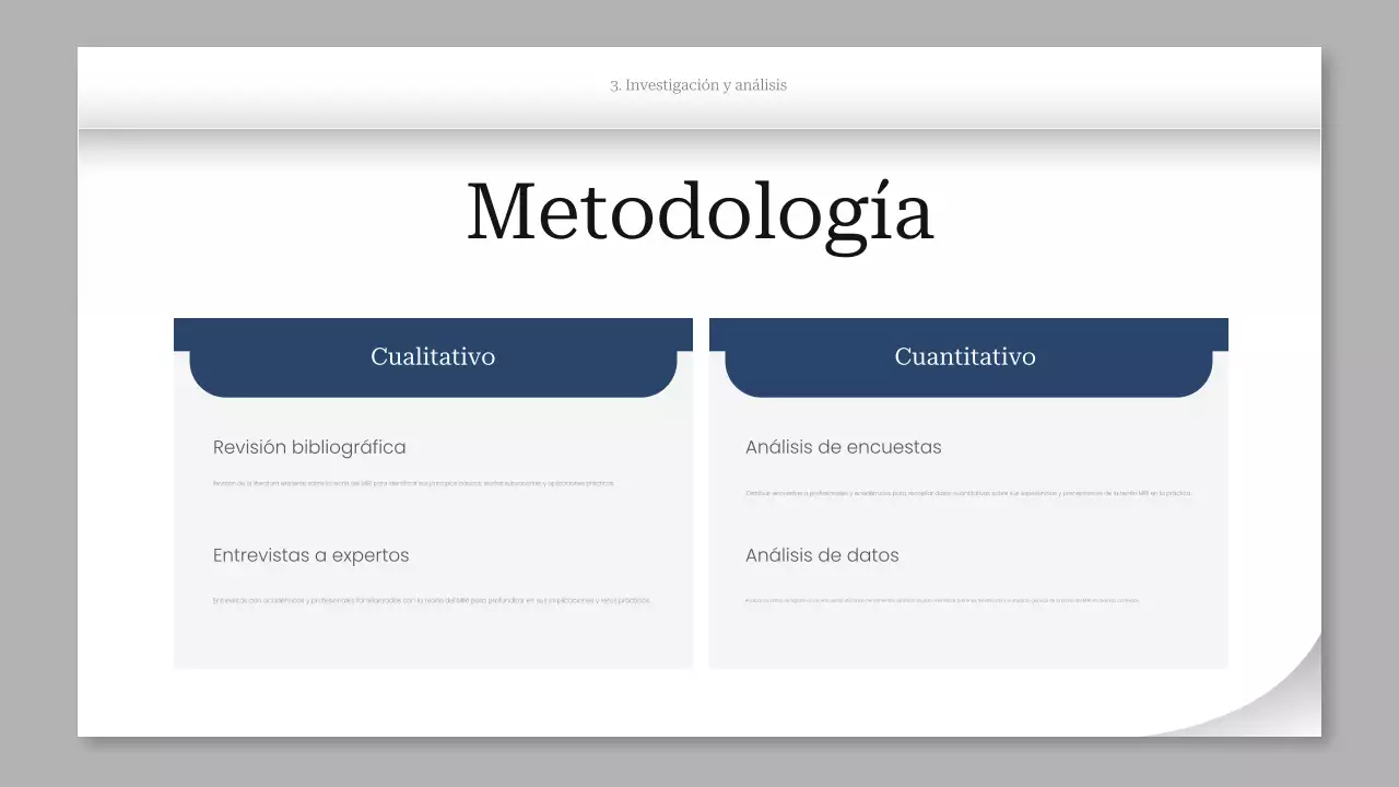 presentación del proyecto grey modern